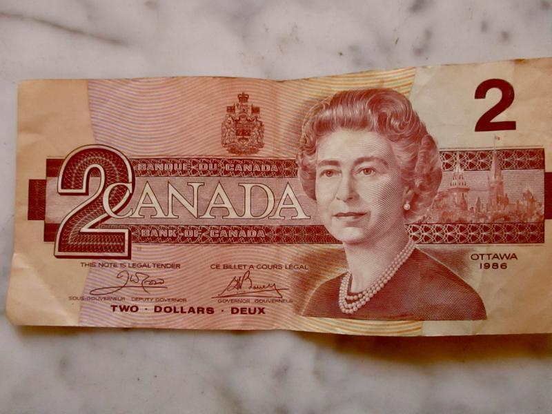 two canadians notes, let me know value. Thank you.