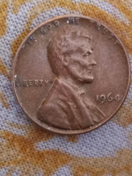 1964 penny looks in good condition, can see…