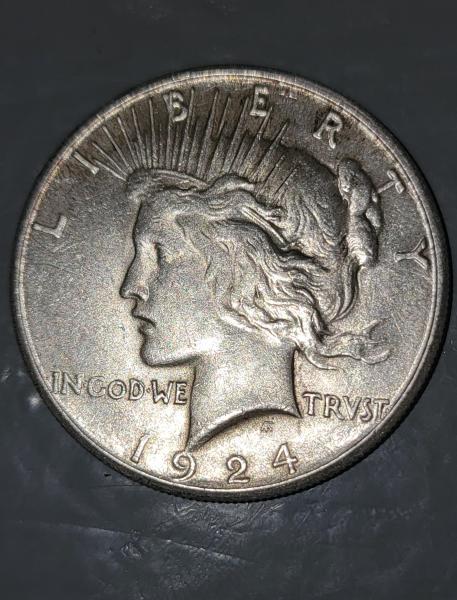 1924 s silver doller
