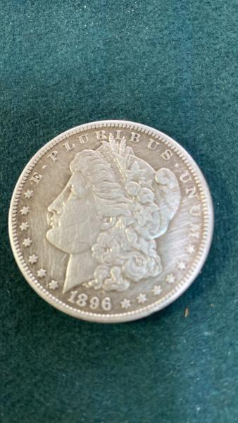 1896 silver dollar