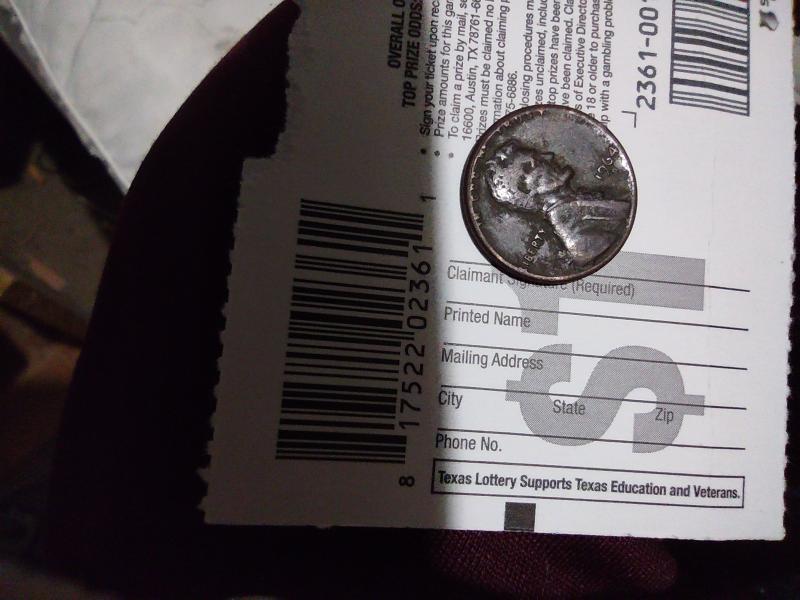 1964 penny with mint mark D has misprint on the&hellip;