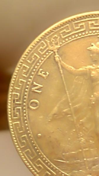 1911 great Britain Bombay mint trade dollar