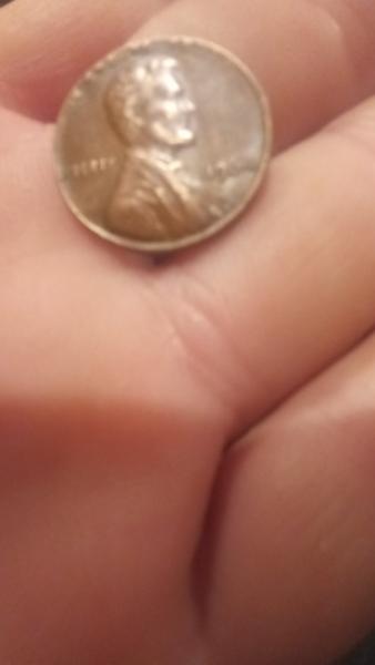 1064 copper penny l on side and in&hellip;