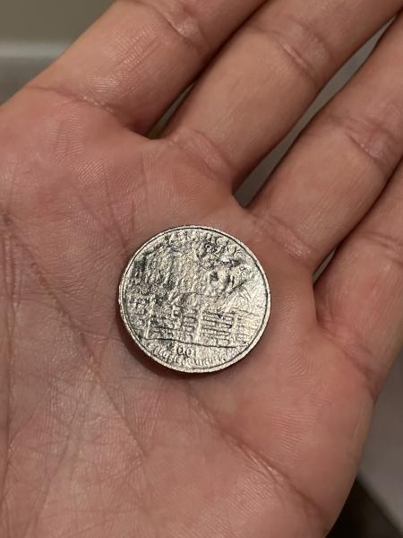 I would like an appraisal on this 2001 Kentucky quarter