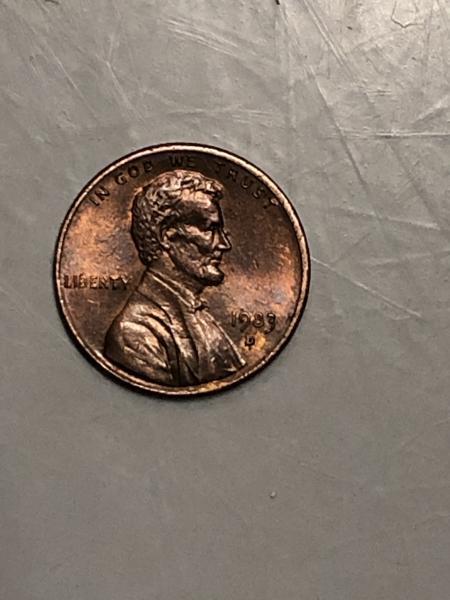 The quarter has triple stamp or more