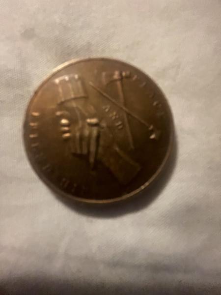 1845 polk medal friendship peace bronze
