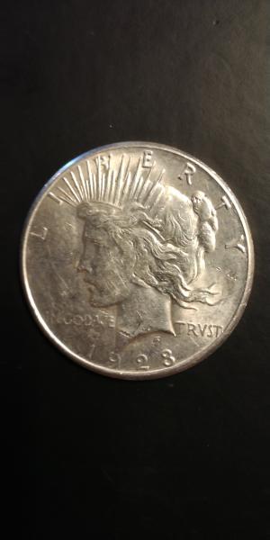 1923 S S$1 Peace Dollar
