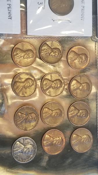 I got 4 1969 s double die penny