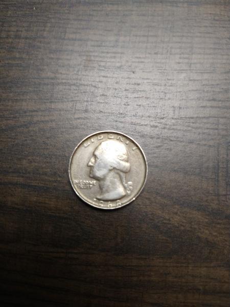 1968 quarter appears to be broadstruck and stamped…