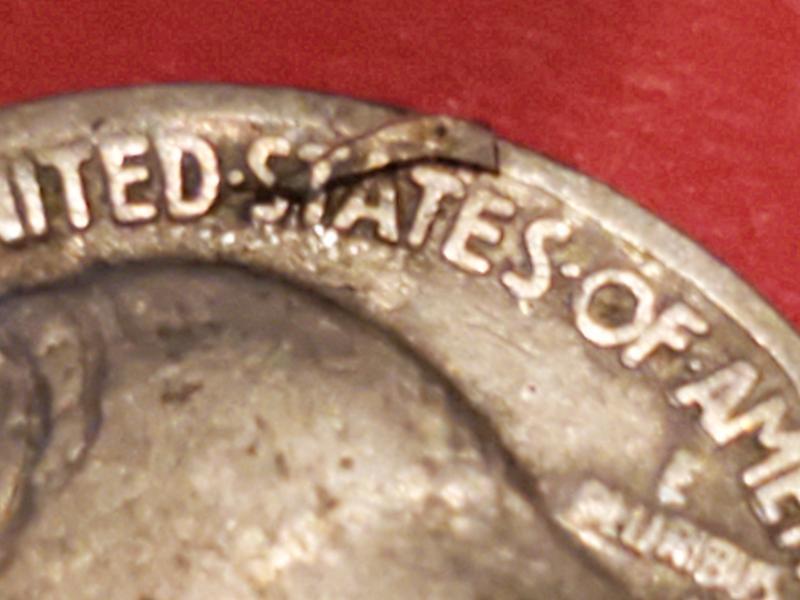 Buffalo nickel error