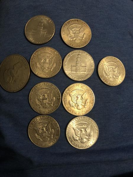 These are just a few of my coins…