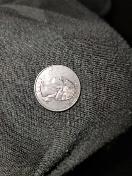 My husband got it as change. The one&hellip;