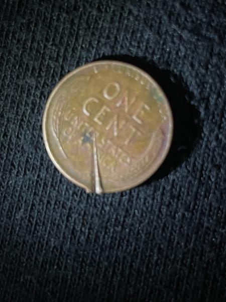 It’s a 1957 wheat penny that has a…