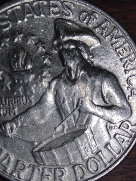 Bicentennial error quarter looks like he is wearing&hellip;