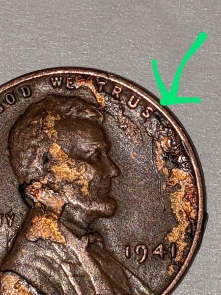 Hello, I am hoping that this coin damage…