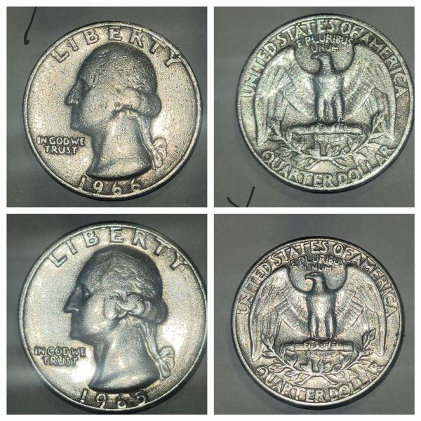1965 DDR QTR 1966 DDR QTR