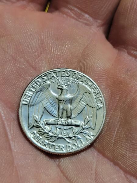 1972 quarter in mint condition without mint marking&hellip;