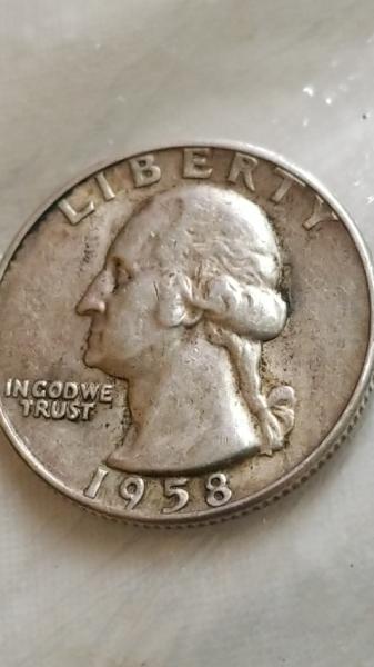 1958 Quarter, it looks like there is a…