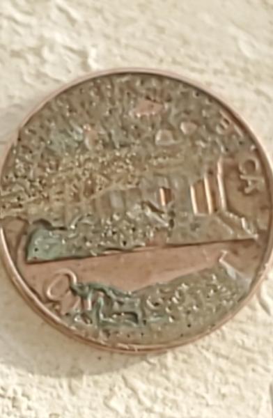 1960 D lincoln penny back seems to be&hellip;