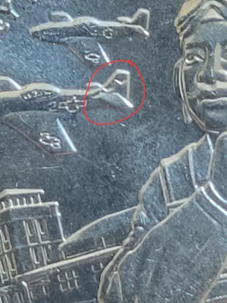 2021 Tuskegee Airmen quarter error on tail of&hellip;