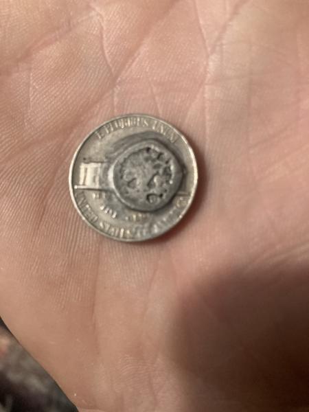 1964 nickel with weird mark on it I’m&hellip;