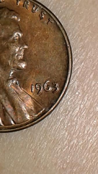 1963 no mint Mark weights 3.1