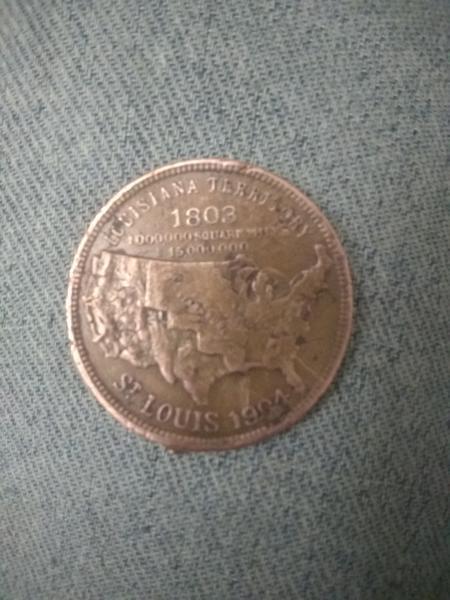 1904 Louisiana Purchase Exposition Souvenir Coin