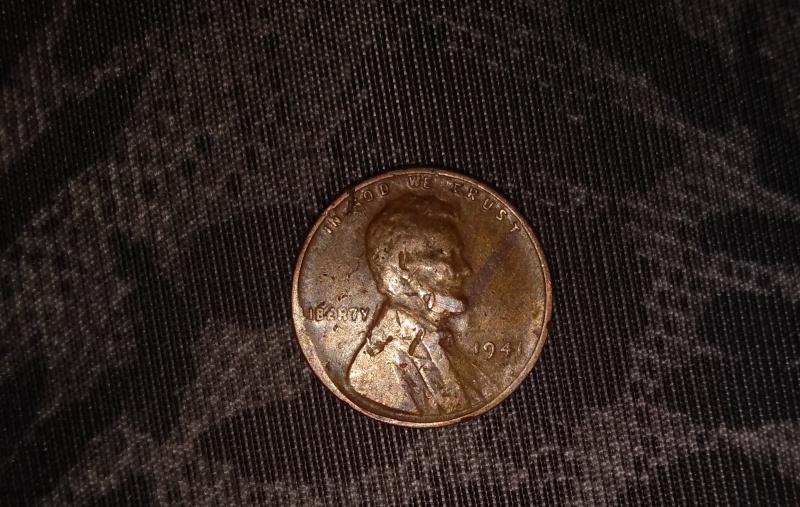 1941 no mint mark wheat penny with errors.…