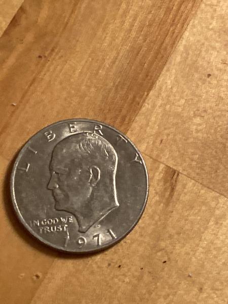 1971 Eisenhower dollar