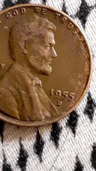 This is a 1955 wheat penny I am&hellip;