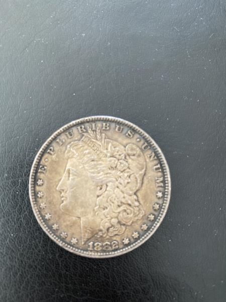 Morgan silver dollar 1882 Thank you for your…