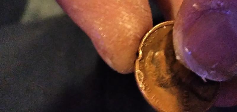 "GOD" double stamped?