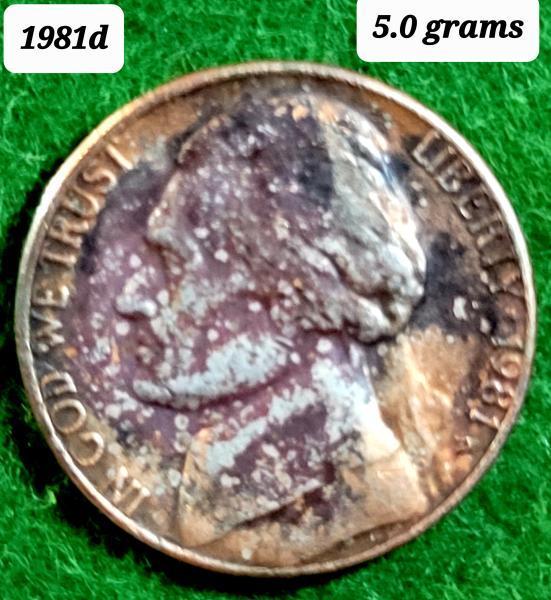 Jefferson Nickel copper on both sides