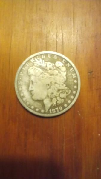 This is my 1879 Morgan Sliver Dollar