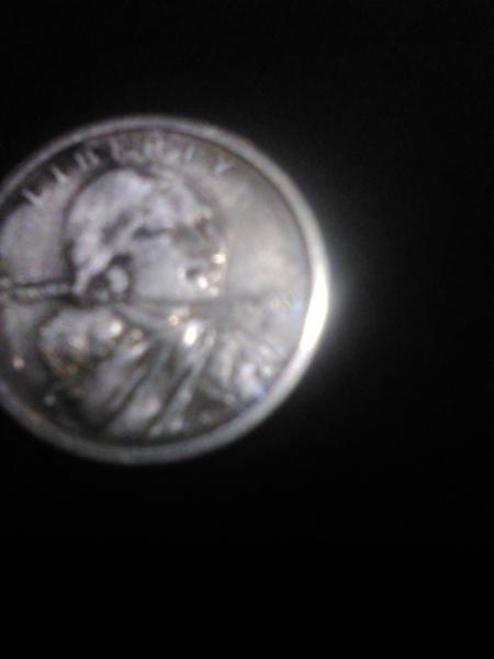 Indian girl baby on her back back of coin has&hellip;