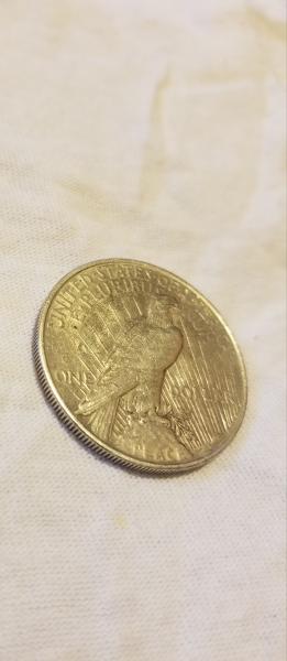 1922 Liberty Peace One Dollar Coin
