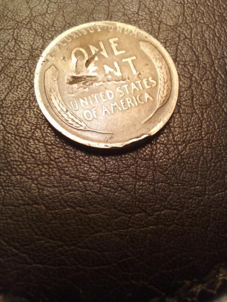 1917s Wheat Penny With Error ??!!
