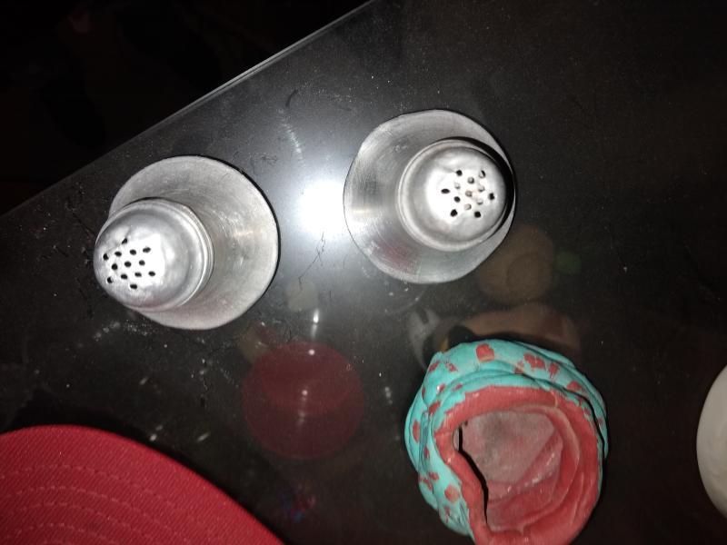Real silver.! salt and pepper shakers, Weighted solid&hellip;
