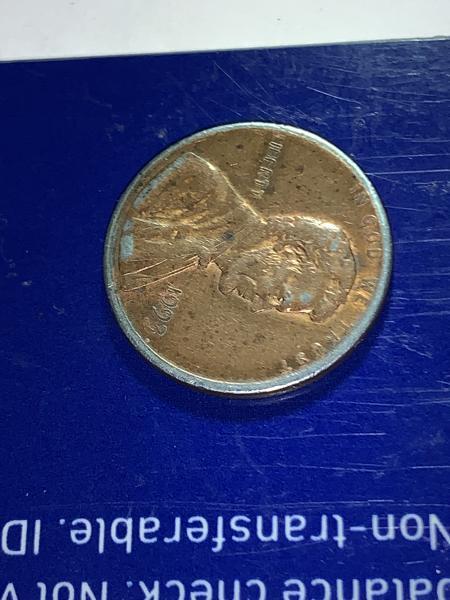 There is silver color showing like it’s on&hellip;