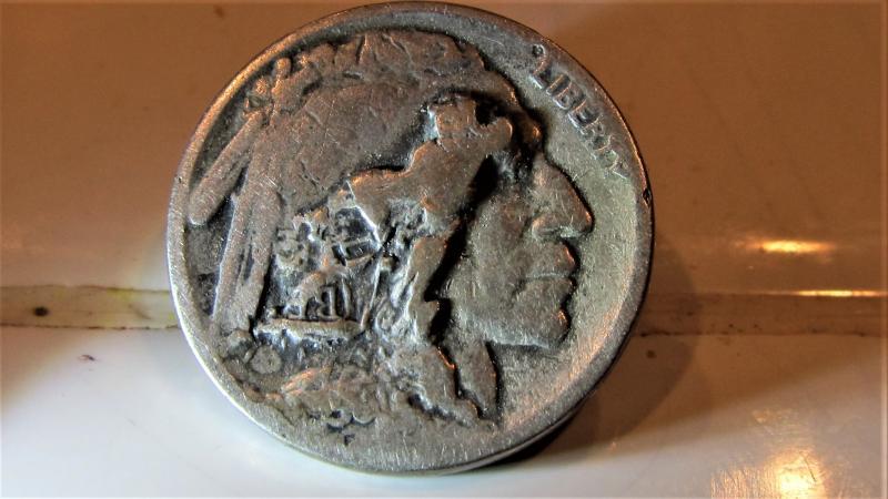 I found this old Buffalo nickel in an&hellip;