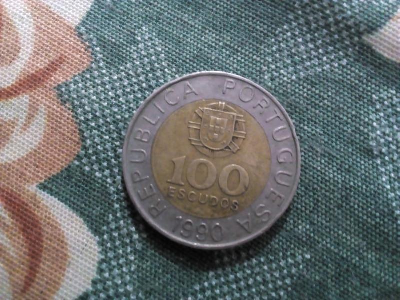Protugal 1989-2001 100 Escudos (Bimetallic aluminium-bronze center in&hellip;