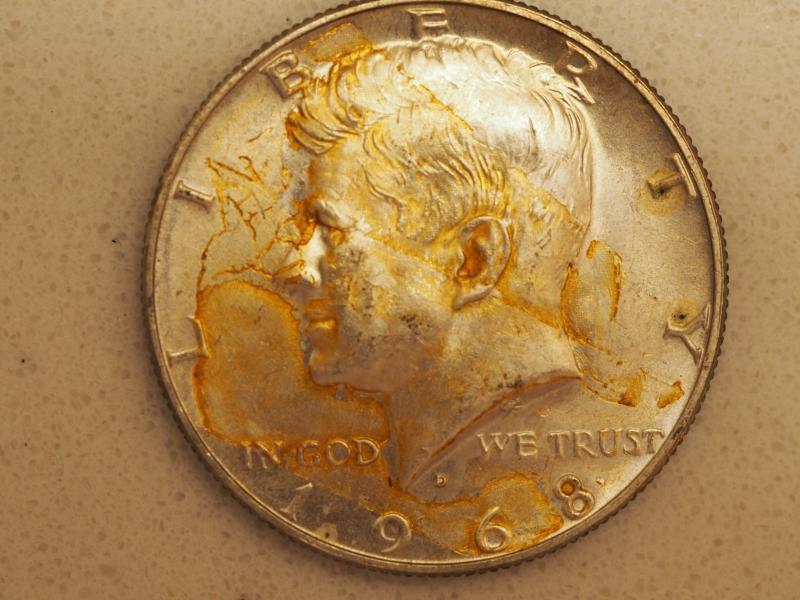 099 1968 D Kennedy half - 'W' on&hellip;