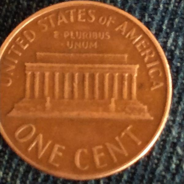 1968D penny. The R in Liberty is partially…