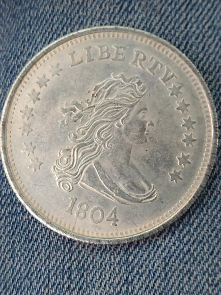 1972 Liberty Dollar 1804 Draped Dollar Can you grade the&hellip;