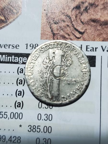 Dime 1945 in the back have like a…