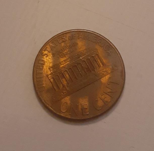 2002 D mint lincoln penny.