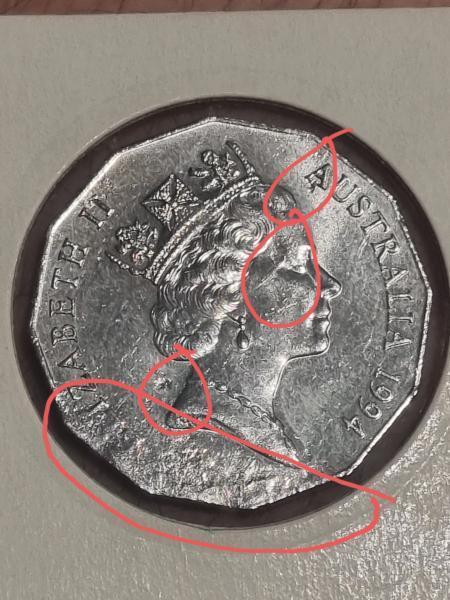 Australian 1994 50 cent piece