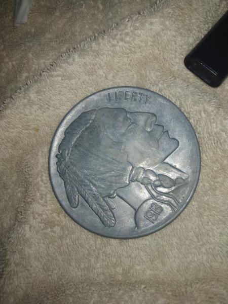 1913 five cent buffalo coin looking to get a value&hellip;