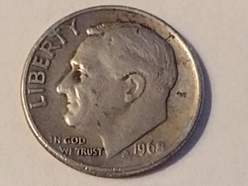 1968 no s dime proof dime I also…