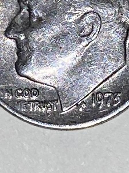 1975/73 Philadelphia no mint mark Error Double die&hellip;
